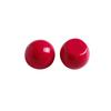 20mm color grande ovalado resina parche media pastilla aretes tocado DIY accesorios de joyería material hecho a mano mayoreo