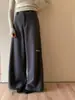 Pantalones casuales rectos de mezcla de lana tipo papel estilo coreano minimalista Hers Sweet 2026 Otoño/Invierno para mujer 92540