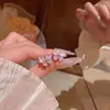 Pendientes de Aro Exquisitos Súper Brillantes con Lazo de Circonita para Mujer, Diseño Dulce, Lujo Ligero, Versátiles Elegantes, Pendientes y Aretes Simples