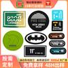 Procesamiento de Accesorios para Prendas Pegamento Transparente Suave Gota Etiqueta de Plástico Insignia de Goma para Hombro Zapatos Sombrero Dibujo Animado PVC Silicona Señal