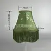Abajur de Borla de Tecido Feito à Mão Europeu E27 Abajur de Piso de Mesa Luminária de Chão Folha de Bambu Retro Luxo Leve Country Americano