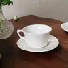 Lolita francesa relieve cerámica vajilla plato de cerámica taza de café platillo cuenco de cerámica plato hondo plato ovalado plato de postre