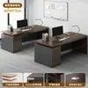 Combinación de Escritorio y Silla para Personal Estación de Trabajo Simple Moderna Individual y Doble Escritorio de Oficina para Jefe Escritorio Financiero para Computadora