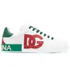 Tênis Casuais Esportivos D de Couro Genuíno de Alta Qualidade para Homens Tendência Sapatos Baixos de Couro para Homens Sapatos de Couro de Comércio Exterior Tendência Feminina