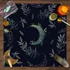 Toalha de Mesa Tarot Céu Estrelado Tarot Fase da Lua Toalha de Mesa Decorativa Jogo de Tabuleiro Jogo de Cartas Jogo de Shuffleboard Decoração Toalha de Mesa Tarot