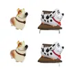 Balão de Folha de Alumínio de Cachorro Corgi Andando Desenho Animado Cachorrinho de Estimação Cachorro de Pernas Curtas Balão Promocional Balão Infantil Atacado