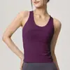 Chaleco de Yoga DC con Forma de I con Almohadilla en el Pecho para Mujer Push-Up a Prueba de Impactos Sujetador para Correr Yoga Entrenamiento Fitness Lencería Sujetador