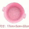 Tapete de Silicone para Air Fryer Transfronteiriço, Assadeira Lavável, Tapete para Churrasco, Fácil de Limpar, Resistente a Altas Temperaturas, Revestimento para Assadeira