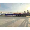 Remolque de Plataforma Elevadora con Gancho para Transporte de Mercancías Grandes Exportación Transfronteriza Equipo de Puente Elevador de Bolsa de Aire de 5 Ejes