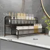 Prateleira de Armazenamento de Cosméticos para Banheiro, Bancada de Lavatório, Prateleira de Armazenamento de Produtos de Higiene Pessoal e Cuidados com a Pele para Banheiro