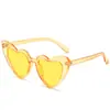 Jamie 5156 Gafas de Diseño Retro Gafas de Sol Multicolor con Forma de Corazón Gafas de Sol Polarizadas con Forma de Corazón