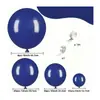 120 Piezas de Globos de Látex Azul Noche, Adecuados para Cumpleaños/Bodas/, Baby Showers y Otras Fiestas
