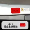 Adecuado para 26 Modelos de Rav4 y Wildlander Pegatinas para Botones Interiores, Palanca de Cambios de Aleación de Aluminio, Freno de Mano, Control de Elevación, Arranque de un Solo Toque