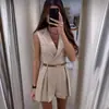 2024 Europa y Estados Unidos comercio exterior transfronterizo ropa de mujer Amazon moda nuevo temperamento delgado traje de viajero mono mujer