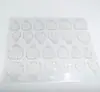 Pegamento de gel de doble cara para manicura, pegatinas especiales para uñas para uñas vestibles y uñas postizas, parches adhesivos transparentes de gelatina
