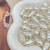 Perlas artificiales barrocas acrílicas de color brillante, cuentas sueltas de formas especiales, accesorios hechos a mano, material de bricolaje