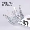 520 Dia dos Namorados Coroa de Sete Pontas com Strass Decoração de Bolo Aniversário de Adulto Rainha Infantil Pérola Casamento Celebridade da Internet Plug-in