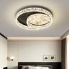 [Selección Estricta] Lámpara de Techo Circular Italiana Diseñador Luz Ahumada Lujo Avanzado Sentido Avanzado Espectro Completo Protección Ocular Lámparas de Habitación
