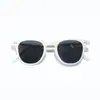 Gafas de Sol Retro para Mujer 2025 Nueva Moda Gama Alta Ins para Rostro Grande Aspecto Adelgazante Protector Solar Gafas de Sol Marrones para Parejas Masculinas
