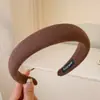Pinza para el pelo de estilo marrón retorcido, diadema para mujer, todo a juego, para recogido de pelo, parte superior de la cabeza, diadema, Otoño e Invierno 2023, elegante accesorio para recogido de pelo