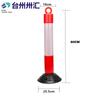 Columna de advertencia abatible removible columna elástica de PE columna de desviación de advertencia vial columna reflectante fija columna anticolisión