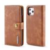 Para funda de teléfono iPhone13Max funda de cuero con tapa y tarjetero Samsung S21U funda protectora 8plus