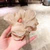 Anillo para el cabello con borla de perla para mujer, estilo princesa de escape, para el intestino grueso, cuerda para la cabeza, nuevo súper hada, alta gama, sentido de Internet, corbata de celebridad, tendón de goma, estilo Mori