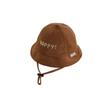 Gorro de Invierno 2024 Letra HAPPY Lindo Sombrero de Pescador para Bebé Joker 2-4 Años Niños y Niñas Sombrero de Cubeta para Niños