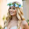 2024 Novo Produto Transfronteiriço Férias na Praia Noiva Borboleta Argola de Cabelo Adereços para Fotos de Férias na Praia Faixa de Cabeça Headwear Infantil