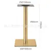 Suporte de Perna de Mesa de Aço Inoxidável Galvanizado Ouro Titânio Café Acessível Luxo Retro Perna de Mesa de Jantar Metal Base Redonda Perna de Mesa