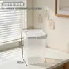 Frasco de almacenamiento transparente BNBST con tapa para sala de té, almacenamiento de tazas de café, frasco de almacenamiento para clasificar y organizar artículos domésticos varios