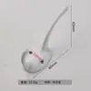 Gancho para Abrigos Moderno Sencillo Gancho para Abrigos Gancho Individual Gancho Doble Entrada Metal Armario Zapatero Gancho Gancho de Pared