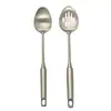 Cuchara de servir de acero inoxidable, Cucharón de servir, Cuchara para buffet de hotel, Cuchara de comedor, Cuchara para arroz, Cuchara comunal de mango largo, Cuchara de servir