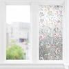 Película de Vidrio Tulipán Electrostática al por Mayor Película de Privacidad para Ventana de Sala de Estar Pegatina de Vidrio Estampada Colorida Engrosada Personalización
