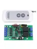 Módulo de controle de elevação com relé e acionador para motor DC 6V12V24V com controle remoto, frente e ré, com chave fim de curso