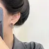 Nuevos Pendientes de Diseño Único Estilo Retro Forma de Corazón con Corona para Mujer, Sencillos, Modernos, Elegantes, Versátiles Pinzas para Orejas y Pendientes