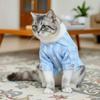 Ropa para mascotas perro gato fábrica mayoreo perro pequeño y mediano camiseta de béisbol a rayas para perro camisa a rayas