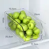 Cajas de almacenamiento, organizadores y recipientes para alimentos para refrigerador - Soluciones de almacenamiento específicas para la cocina para huevos, verduras y alimentos congelados, hechos con materiales de grado alimenticio