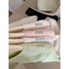 Color Morandi Otoño e Invierno 2024 Sentido del Diseño Suéter Corto Ajustado para Mujer Top Interior Suéter Básico de Punto