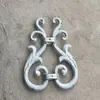 Acessórios para Portas de Arte em Alumínio, Decorações de Tubos para Portas de Alumínio Imitado, Porta de Ferro, Enfeites para Portas de Pátio, Porta de Vila Rural, Estampagem Dupla Face
