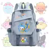 Mochila escolar temática Reino de Rocas para niños y niñas, azul aqua, Dimo Spark, gran capacidad, mochila versátil para estudiantes de primaria