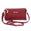 Bolsa Moda Feminina Nova Bolsa Crossbody de Dupla Utilização Bolsa Embreagem Casual Em Relevo Celular Feminino Bolsa Bolsa Moeda Bolsa Pequena Feminina