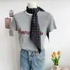 Toalla Triángulo Estampada de Puntos de Ola Clásicos Moda Femenina de Alto Valor para Combinar en el Trayecto al Trabajo Bufanda para Regalo de Novia