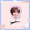 Pinzas para el pelo 3D Xu Liang, Pinzas de resorte, Merchandising con temática de concierto, Producción personalizada basada en las imágenes proporcionadas