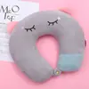 Venta Directa de Fábrica Almohada Linda de Dibujos Animados en Forma de U, Almohada de Viaje para Avión, Almohada para el Cuello, Almohada para Siesta, Regalo