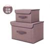Caja de Almacenamiento Tela No Tejida Bolsa Plegable para Ropa Caja de Almacenamiento Contenedor de Almacenamiento Caja de Almacenamiento para Armario Set de Dos Piezas Almacenamiento para Viajes