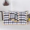 Funda de almohada de tela gruesa tejida densamente, Funda de almohada ampliada de poliéster-algodón, Precio especial para dormitorio individual de estudiante, Par al por mayor