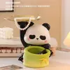 Porta llaves de panda Portabolígrafos Adornos Lindo Creativo Gama Alta Decoraciones de Escritorio para Sala de Estar Regalos para Compañeros