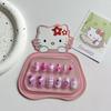 Pegatinas de Uñas de Dibujos Animados Lindas Hechas a Mano Tridimensionales para Niñas Juguetes de Pegatinas de Uñas de Dibujos Animados