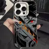 Anime Demon Slayer: Kimetsu No Yaiba Kokushibou Manzana 17Pro Funda para Teléfono Móvil Iphone13Promax Anti-Caída Funda Protectora de Aire